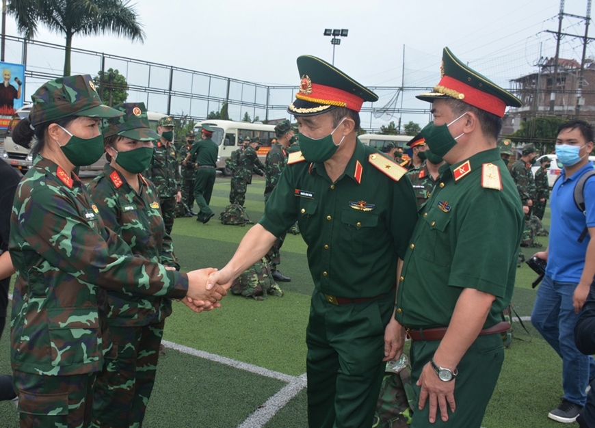 Bộ Quốc phòng đưa BV dã chiến tăng cường chống dịch tại TPHCM và tỉnh Bình Dương